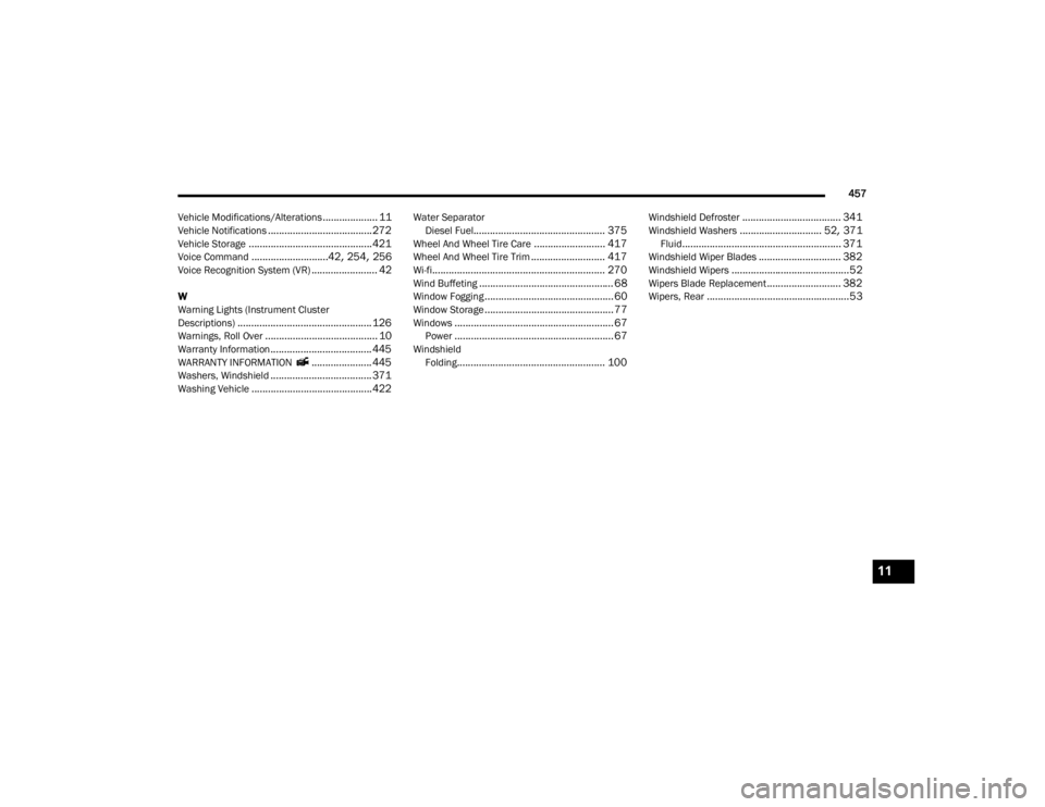 JEEP WRANGLER UNLIMITED 2022  Owners Manual 11

21_JL_OM_EN_USC_t.book  Page 457   