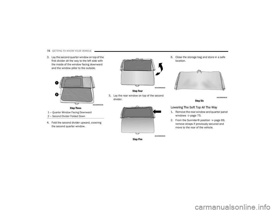 JEEP WRANGLER UNLIMITED 2022  Owners Manual 