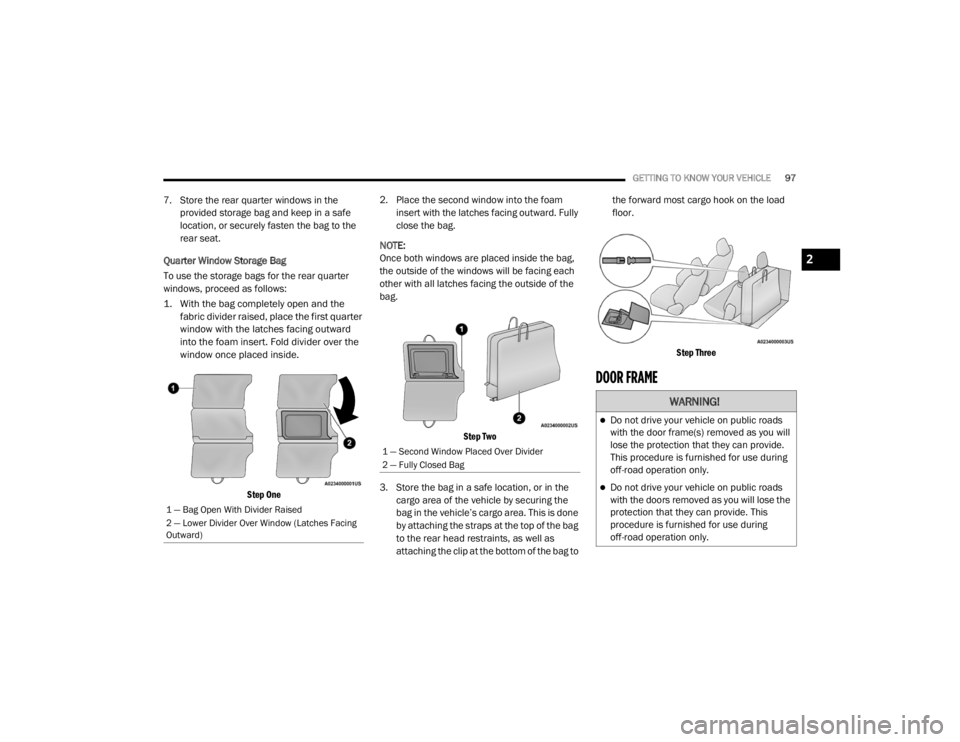 JEEP WRANGLER UNLIMITED 2022  Owners Manual ���