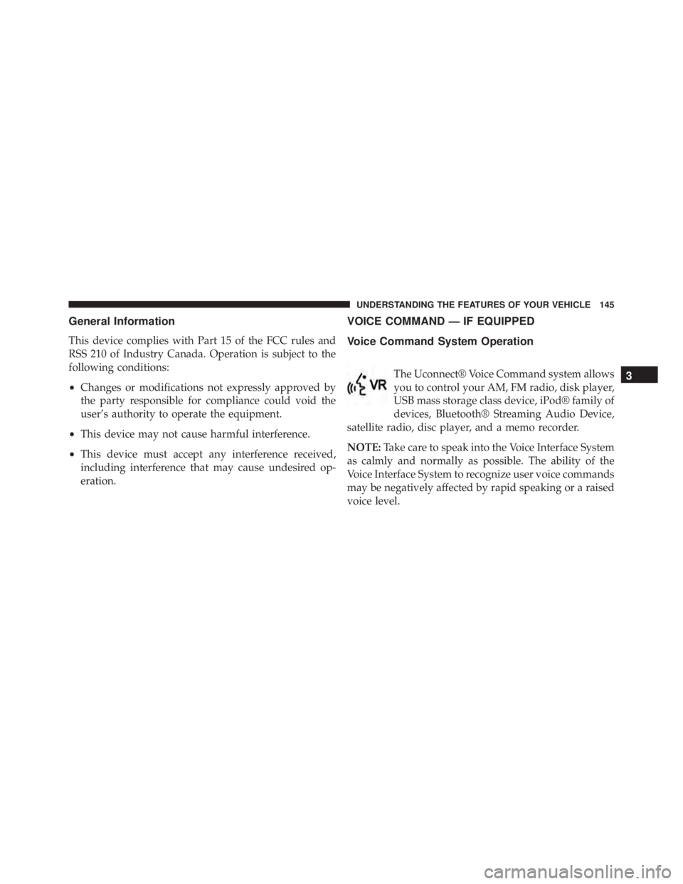 JEEP WRANGLER UNLIMITED SAHARA 2014  Owners Manual 3
UNDERSTANDING THE FEATURES OF YOUR VEHICLE 145 