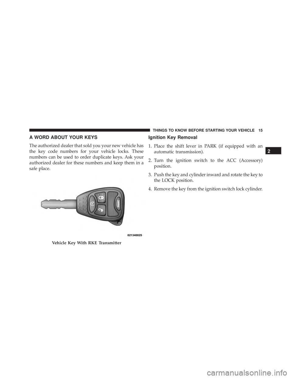 JEEP WRANGLER UNLIMITED SAHARA 2014  Owners Manual 