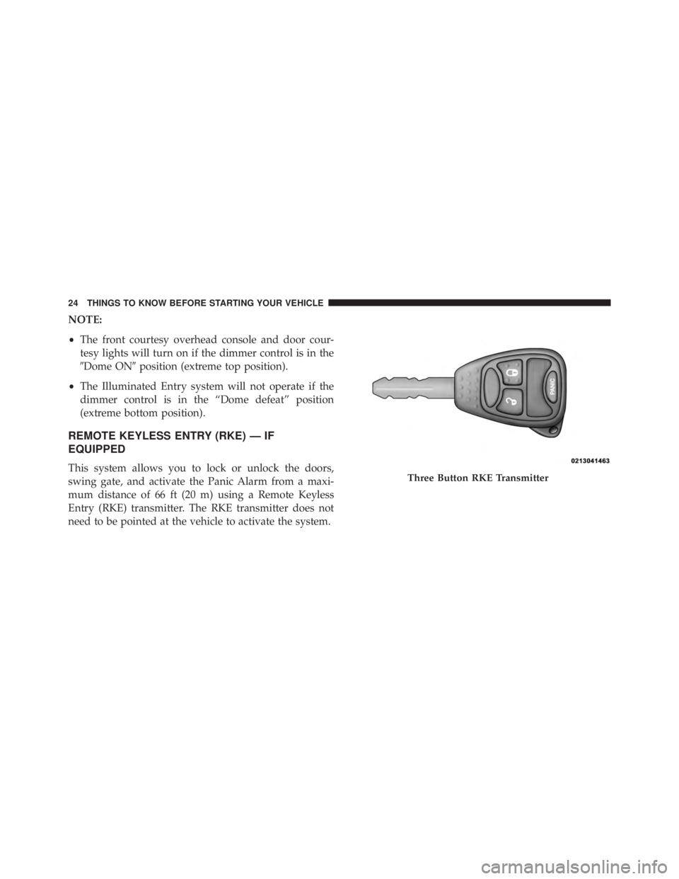 JEEP WRANGLER UNLIMITED SAHARA 2014  Owners Manual 