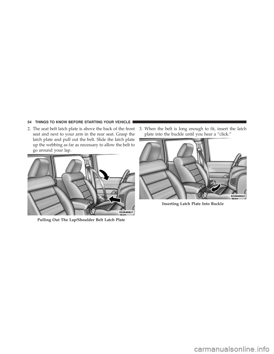 JEEP WRANGLER UNLIMITED SAHARA 2014  Owners Manual 
