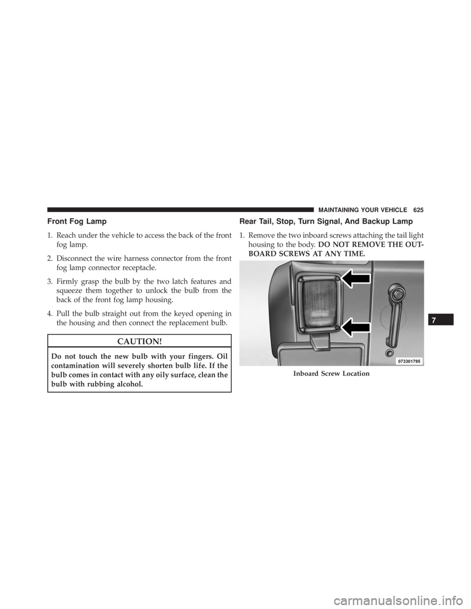 JEEP WRANGLER UNLIMITED SAHARA 2014  Owners Manual 