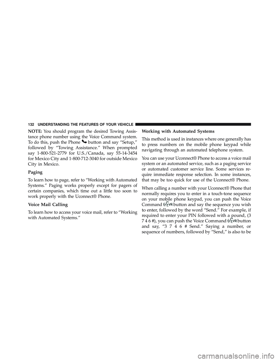 JEEP WRANGLER UNLIMITED 2015  Owners Manual 