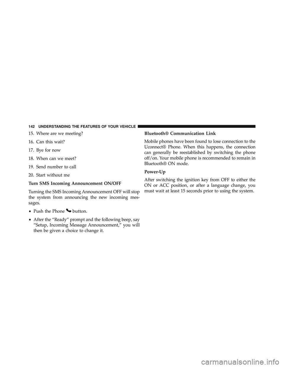JEEP WRANGLER UNLIMITED 2015  Owners Manual 