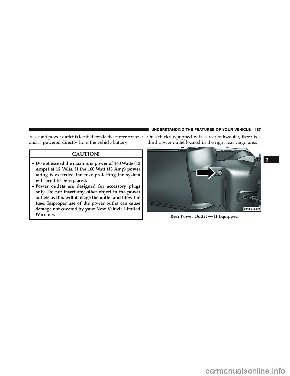 JEEP WRANGLER UNLIMITED 2015  Owners Manual 
