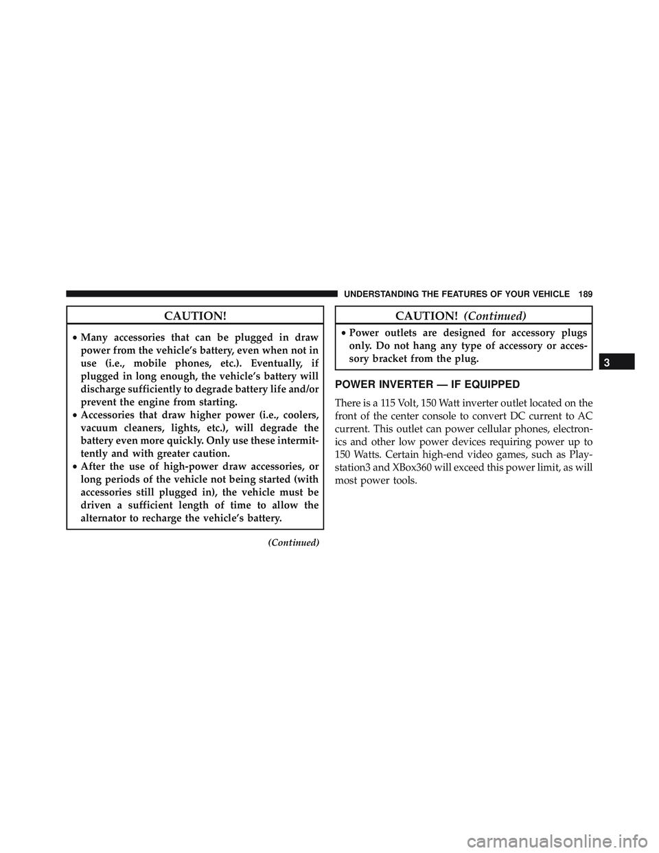 JEEP WRANGLER UNLIMITED 2015  Owners Manual 