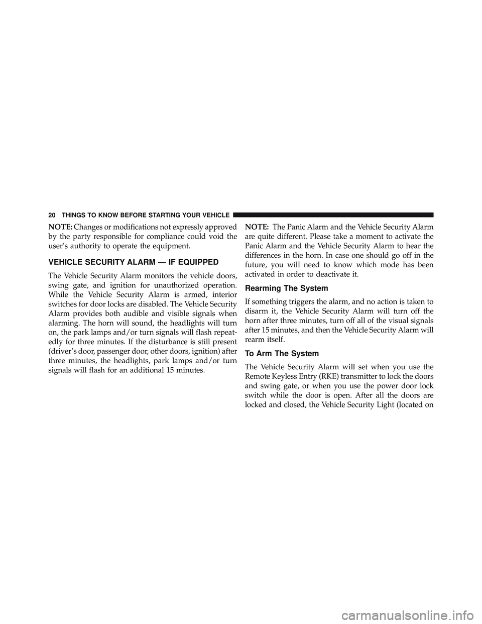 JEEP WRANGLER UNLIMITED 2015  Owners Manual 