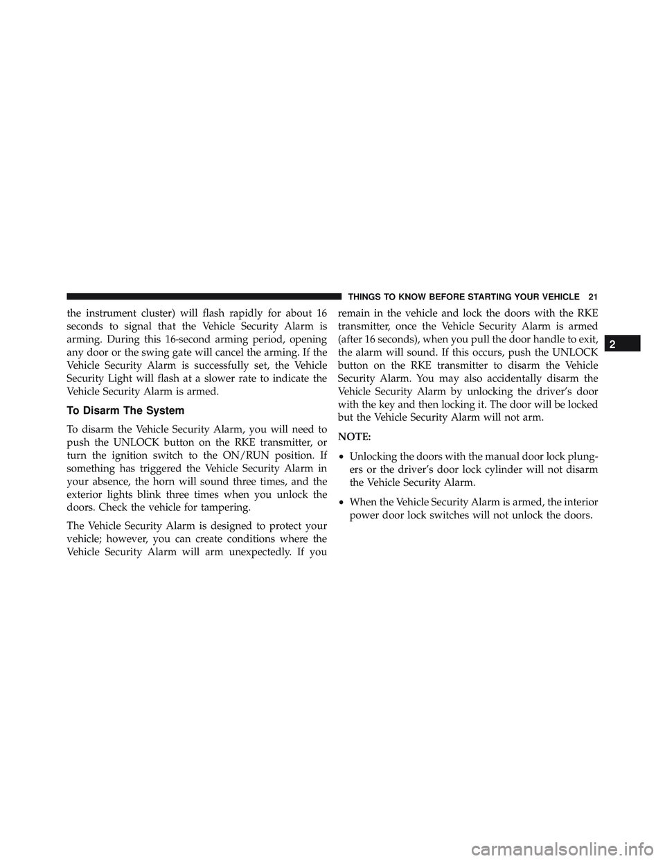 JEEP WRANGLER UNLIMITED 2015  Owners Manual 