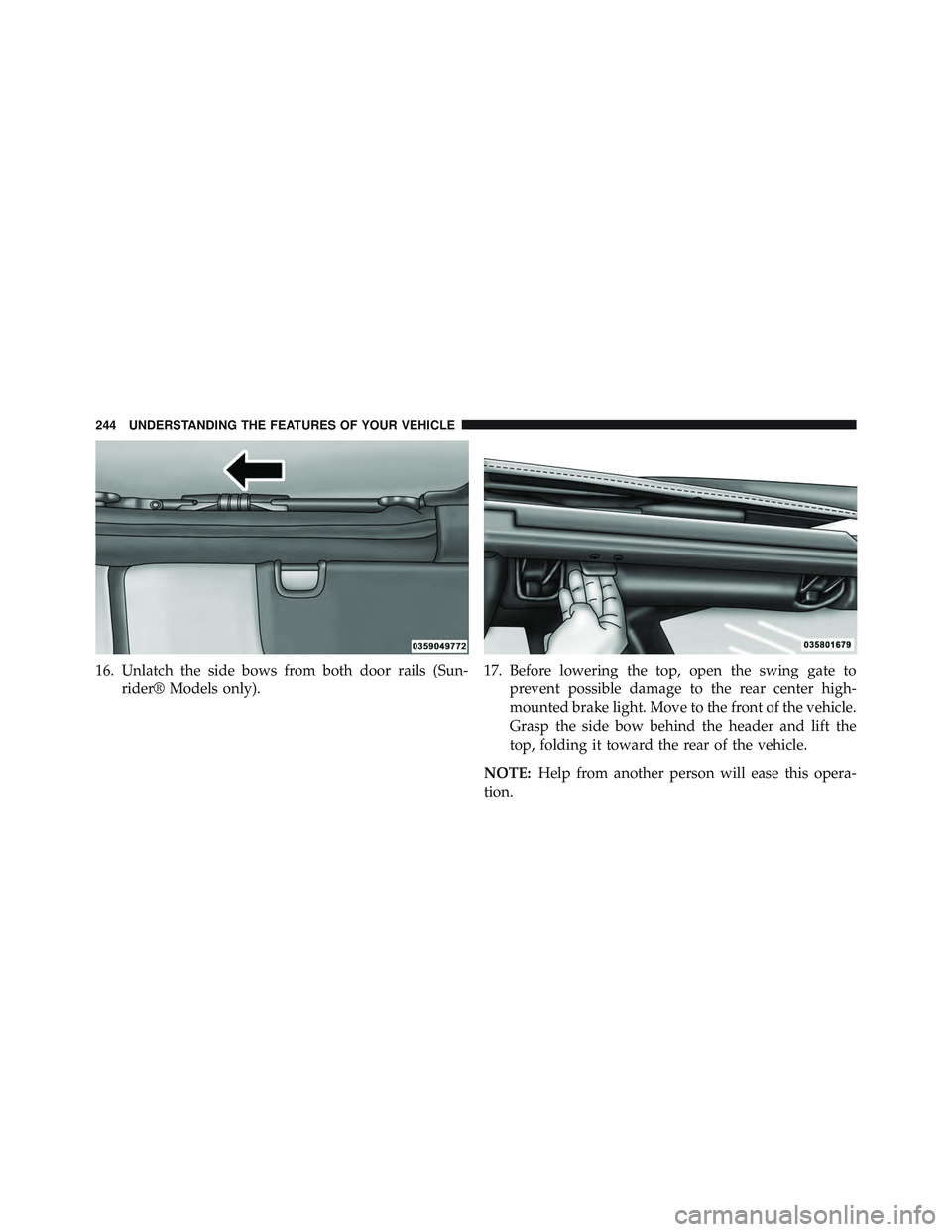 JEEP WRANGLER UNLIMITED 2015  Owners Manual 