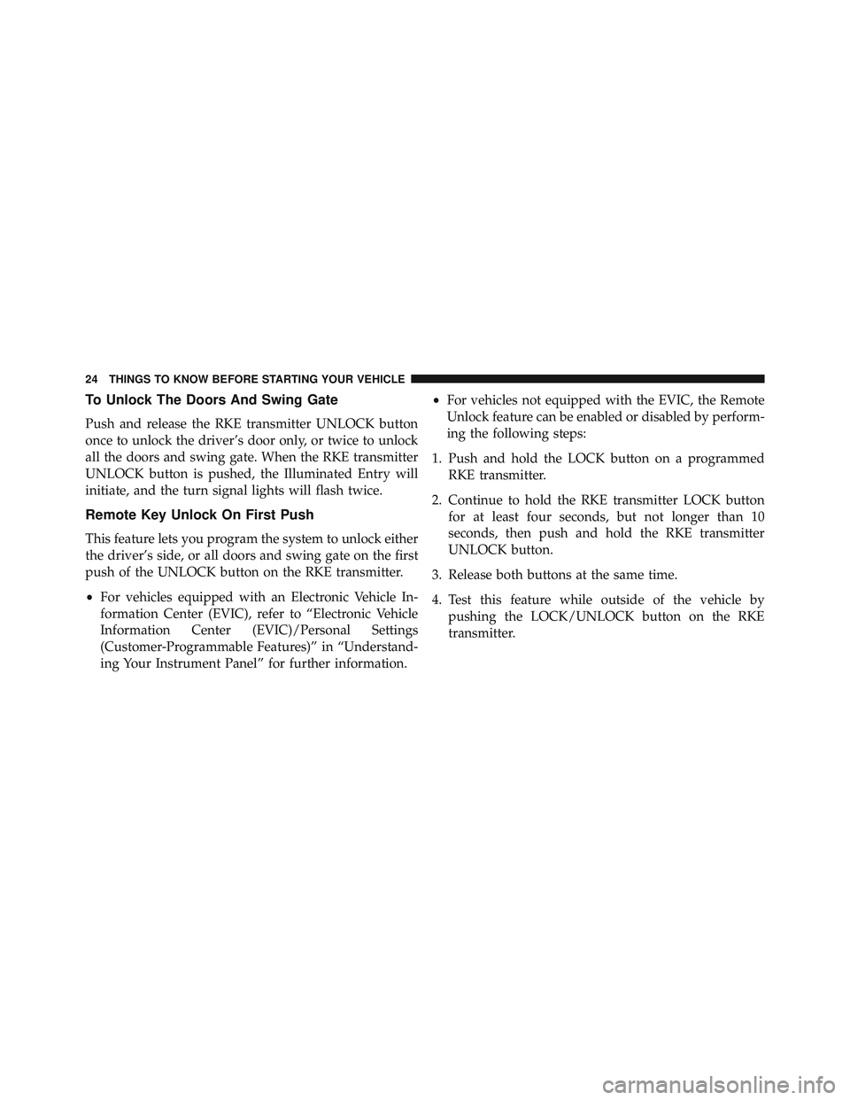 JEEP WRANGLER UNLIMITED 2015  Owners Manual 