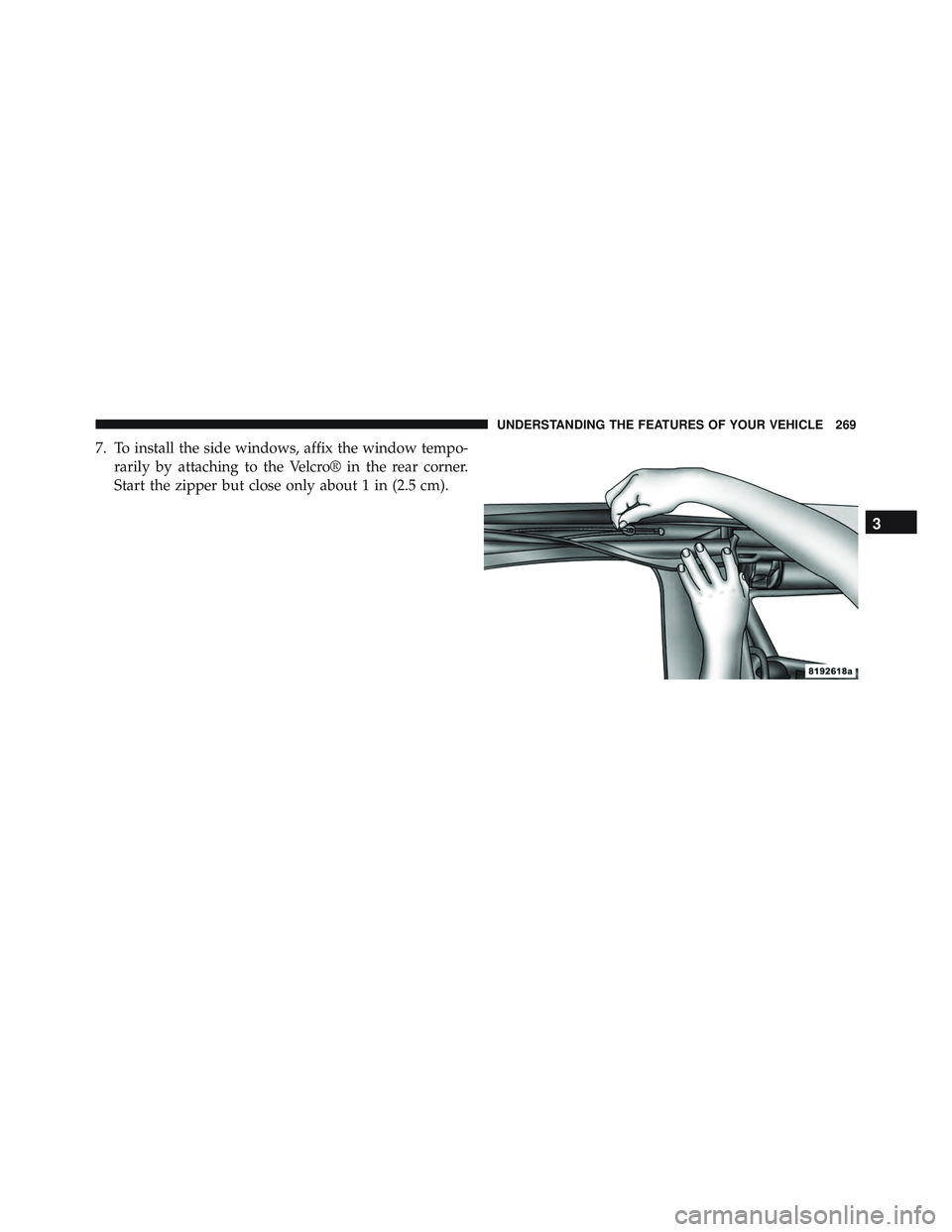 JEEP WRANGLER UNLIMITED 2015  Owners Manual 3
UNDERSTANDING THE FEATURES OF YOUR VEHICLE 269 