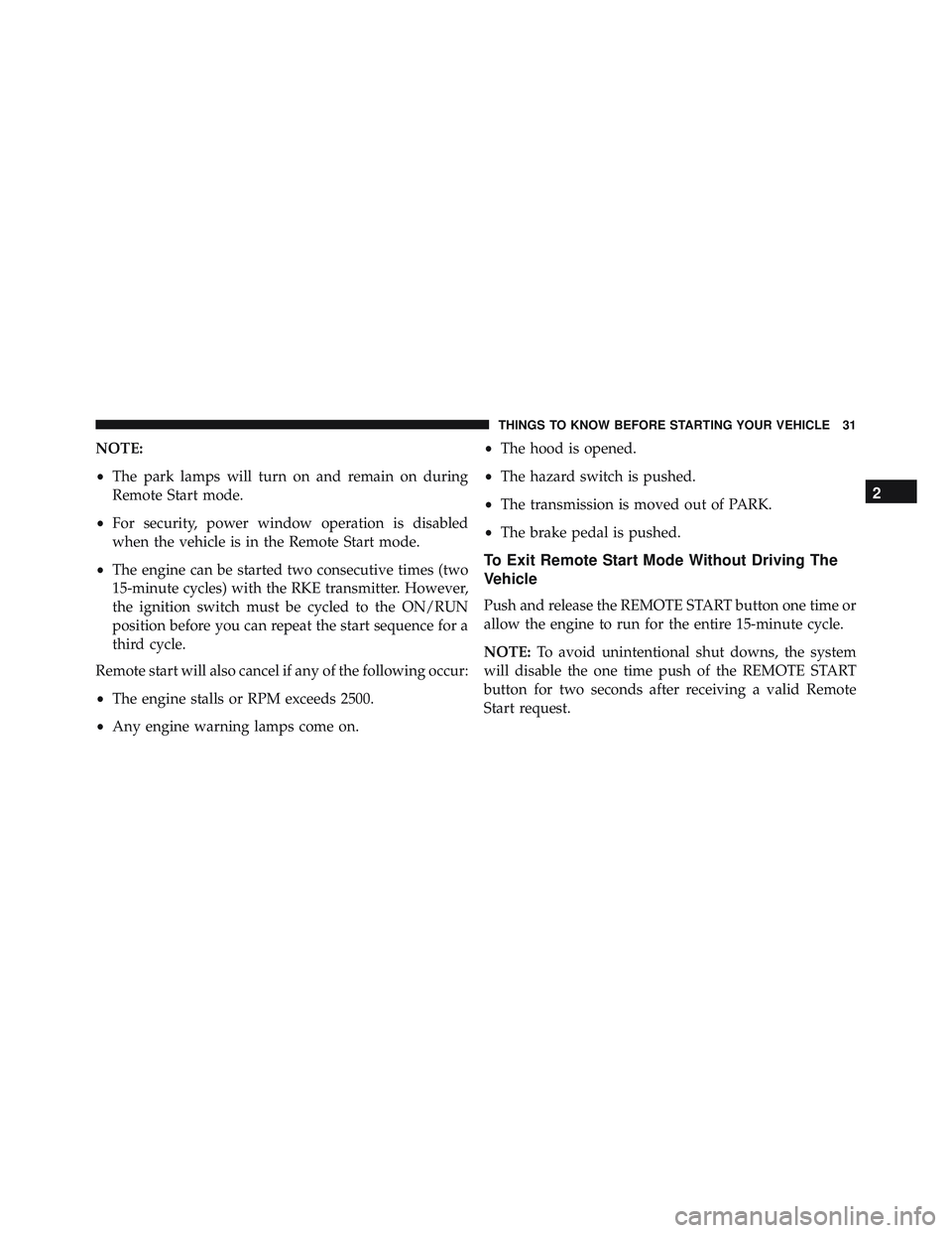 JEEP WRANGLER UNLIMITED 2015  Owners Manual 