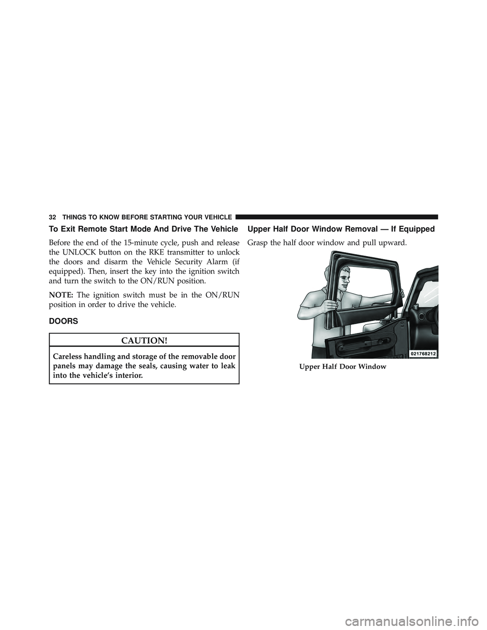 JEEP WRANGLER UNLIMITED 2015  Owners Manual 