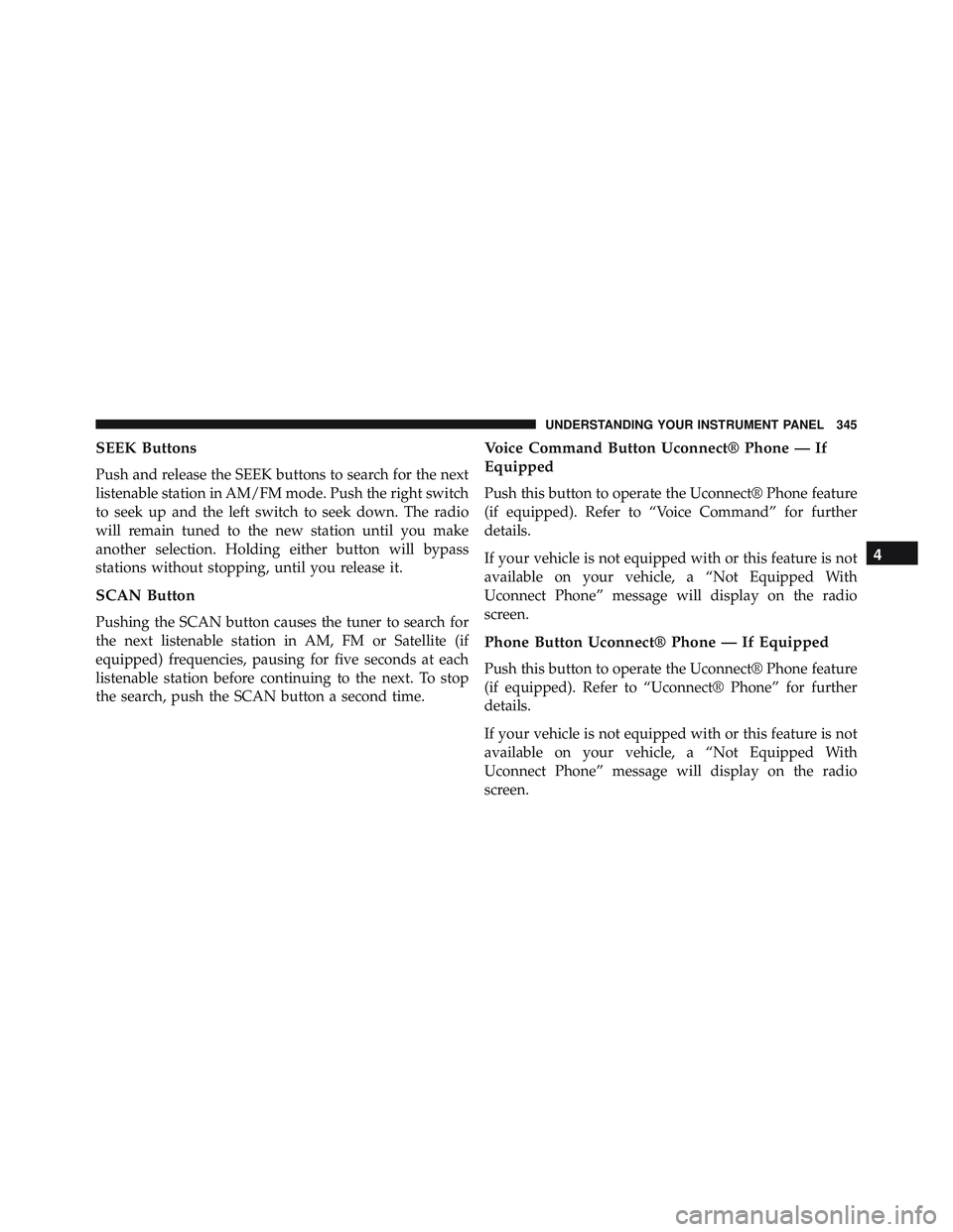 JEEP WRANGLER UNLIMITED 2015  Owners Manual 