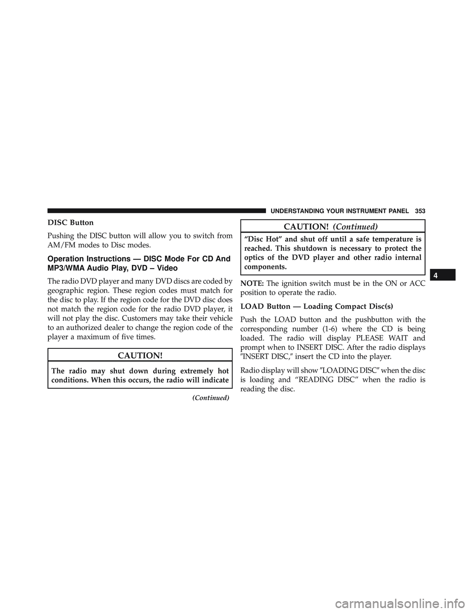 JEEP WRANGLER UNLIMITED 2015  Owners Manual 