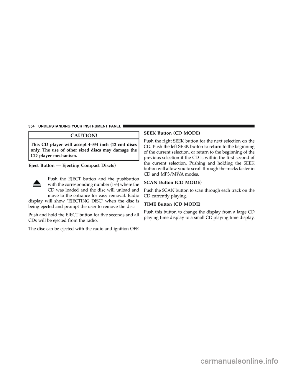 JEEP WRANGLER UNLIMITED 2015  Owners Manual 