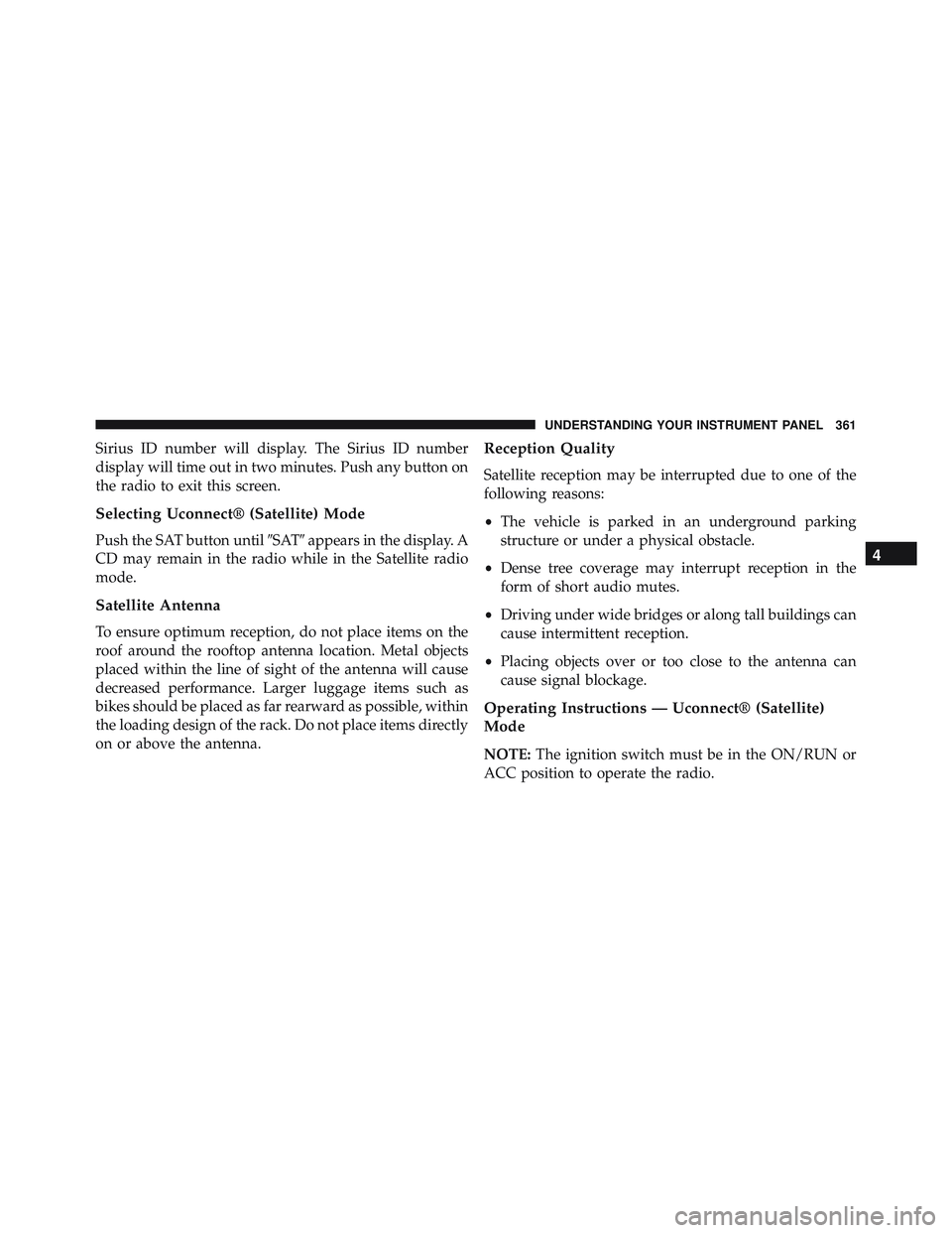JEEP WRANGLER UNLIMITED 2015  Owners Manual 