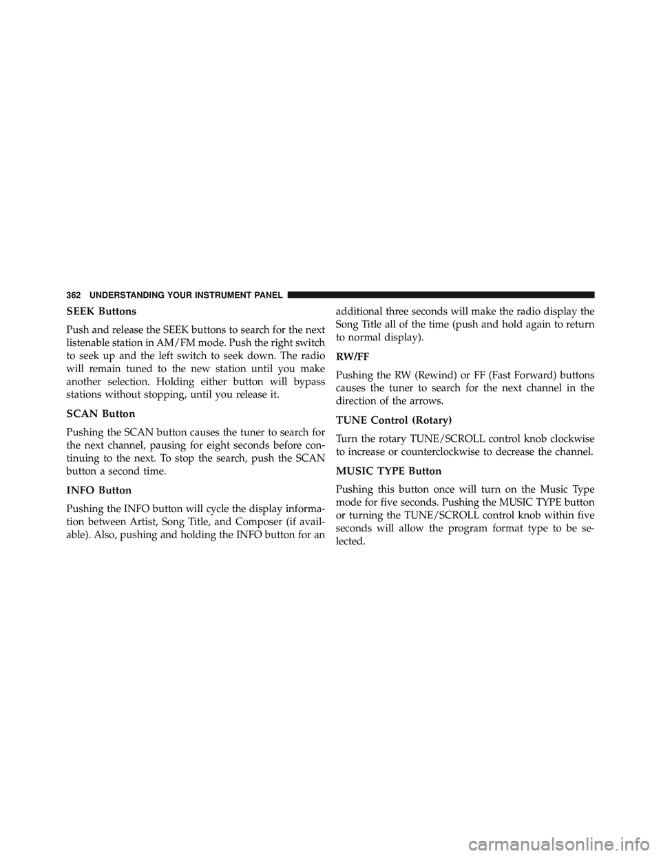 JEEP WRANGLER UNLIMITED 2015  Owners Manual 