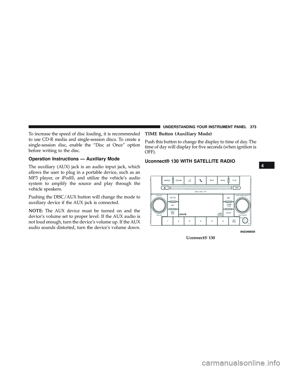 JEEP WRANGLER UNLIMITED 2015  Owners Manual 