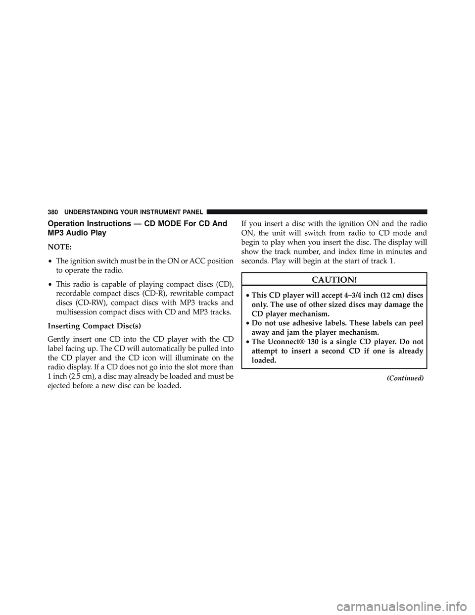 JEEP WRANGLER UNLIMITED 2015  Owners Manual 