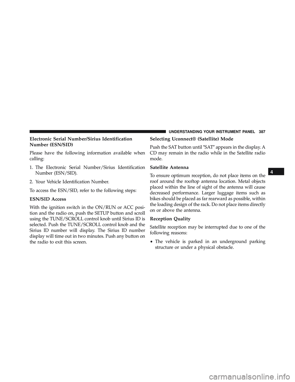 JEEP WRANGLER UNLIMITED 2015  Owners Manual 