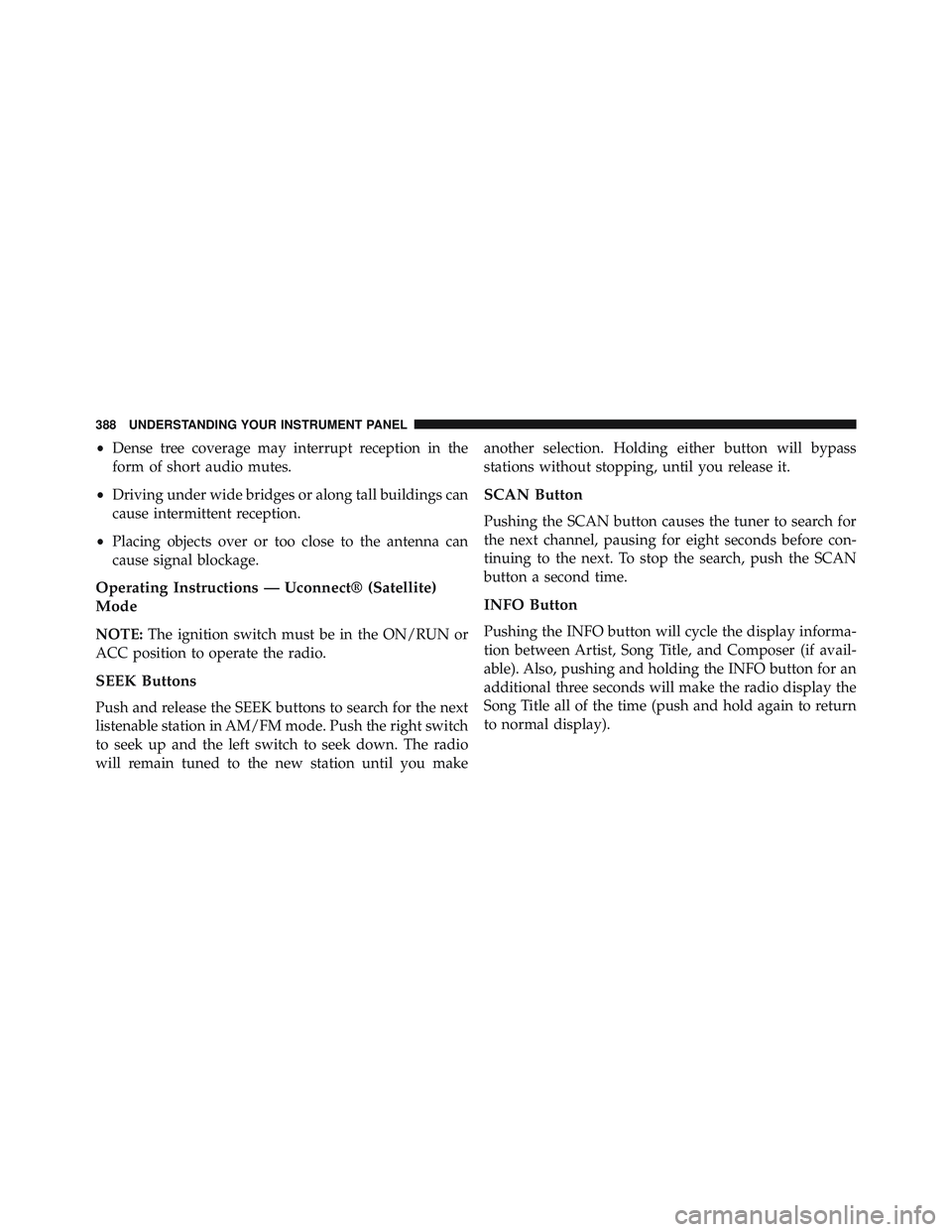 JEEP WRANGLER UNLIMITED 2015  Owners Manual 
