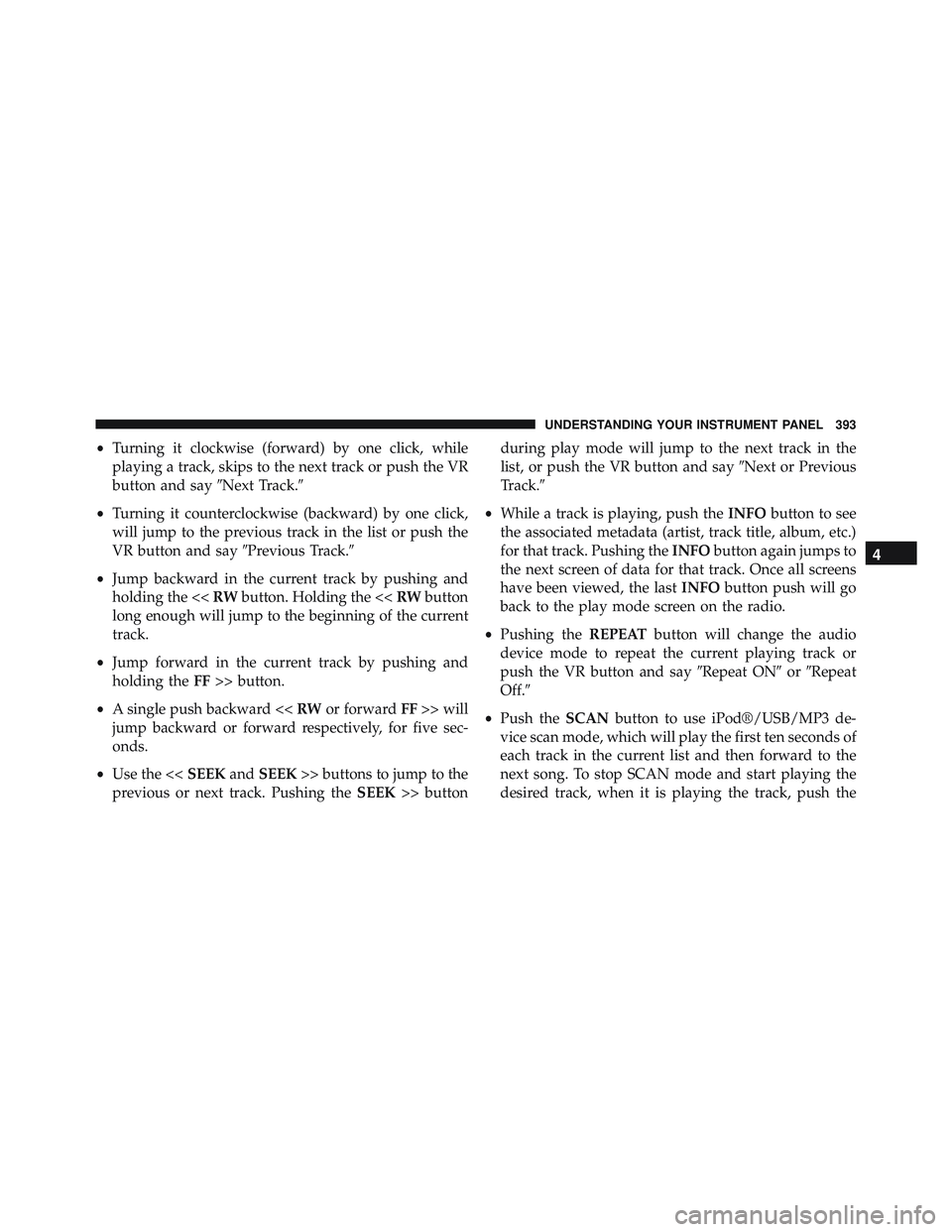JEEP WRANGLER UNLIMITED 2015  Owners Manual 
