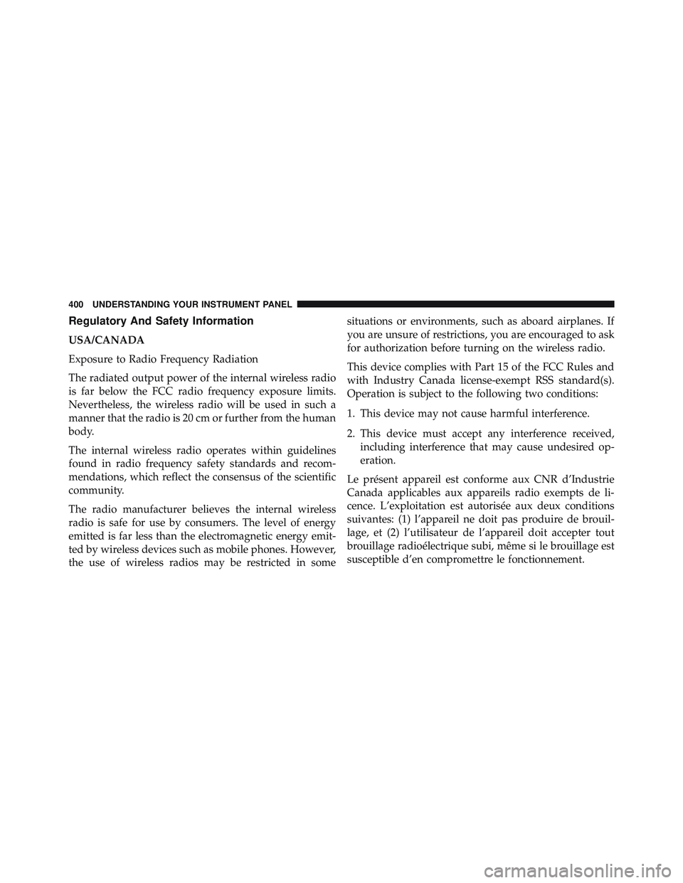 JEEP WRANGLER UNLIMITED 2015  Owners Manual 
