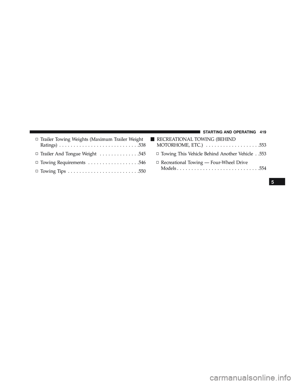 JEEP WRANGLER UNLIMITED 2015  Owners Manual 