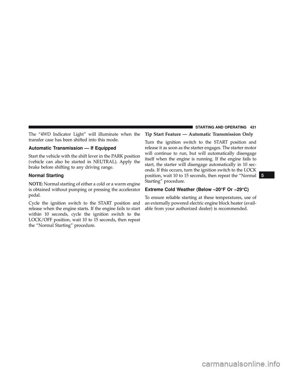 JEEP WRANGLER UNLIMITED 2015  Owners Manual 