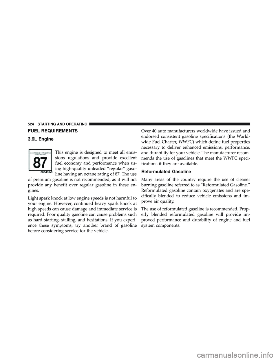 JEEP WRANGLER UNLIMITED 2015  Owners Manual 