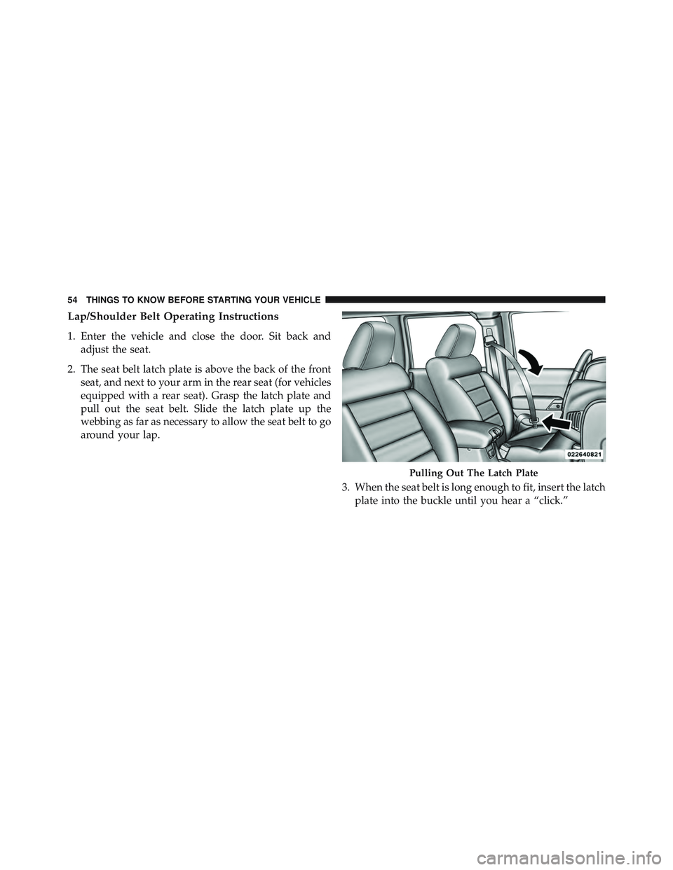 JEEP WRANGLER UNLIMITED 2015  Owners Manual 