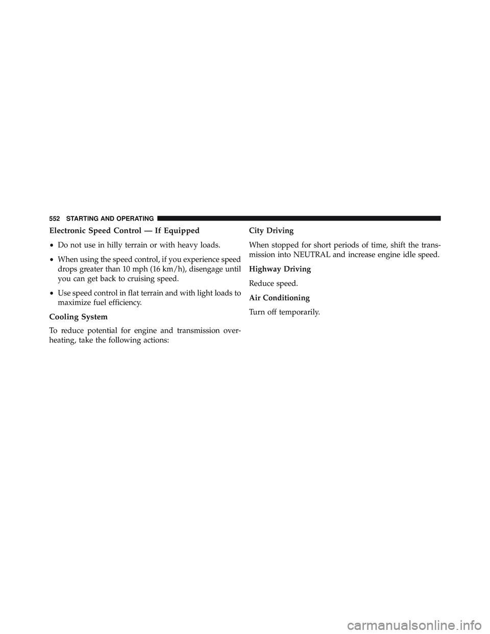 JEEP WRANGLER UNLIMITED 2015  Owners Manual 