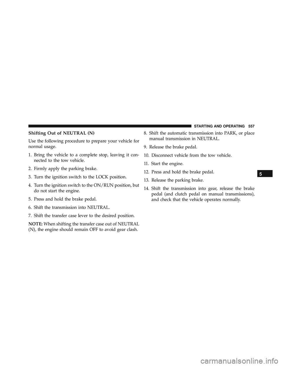 JEEP WRANGLER UNLIMITED 2015  Owners Manual 