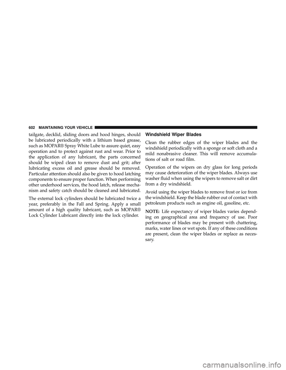 JEEP WRANGLER UNLIMITED 2015  Owners Manual 