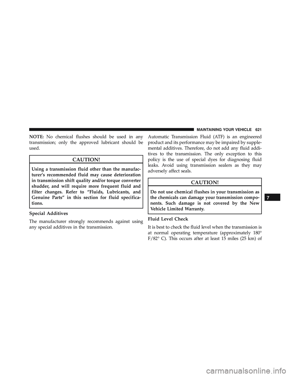 JEEP WRANGLER UNLIMITED 2015  Owners Manual 