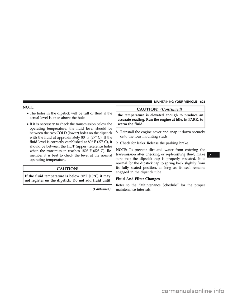 JEEP WRANGLER UNLIMITED 2015  Owners Manual 