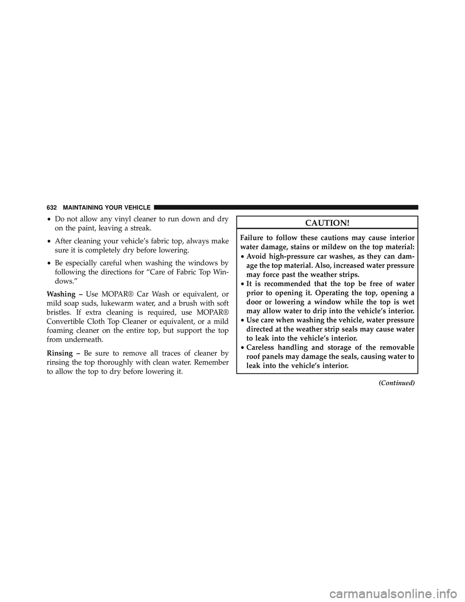 JEEP WRANGLER UNLIMITED 2015  Owners Manual 