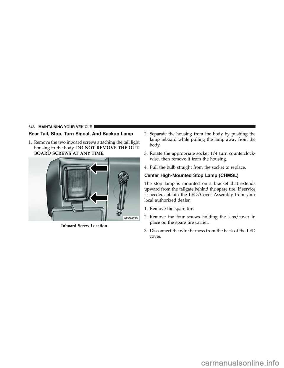 JEEP WRANGLER UNLIMITED 2015  Owners Manual 