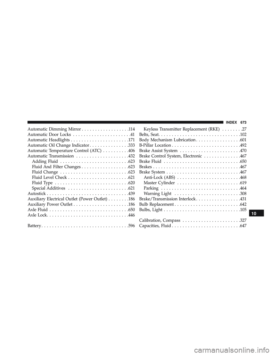 JEEP WRANGLER UNLIMITED 2015  Owners Manual 