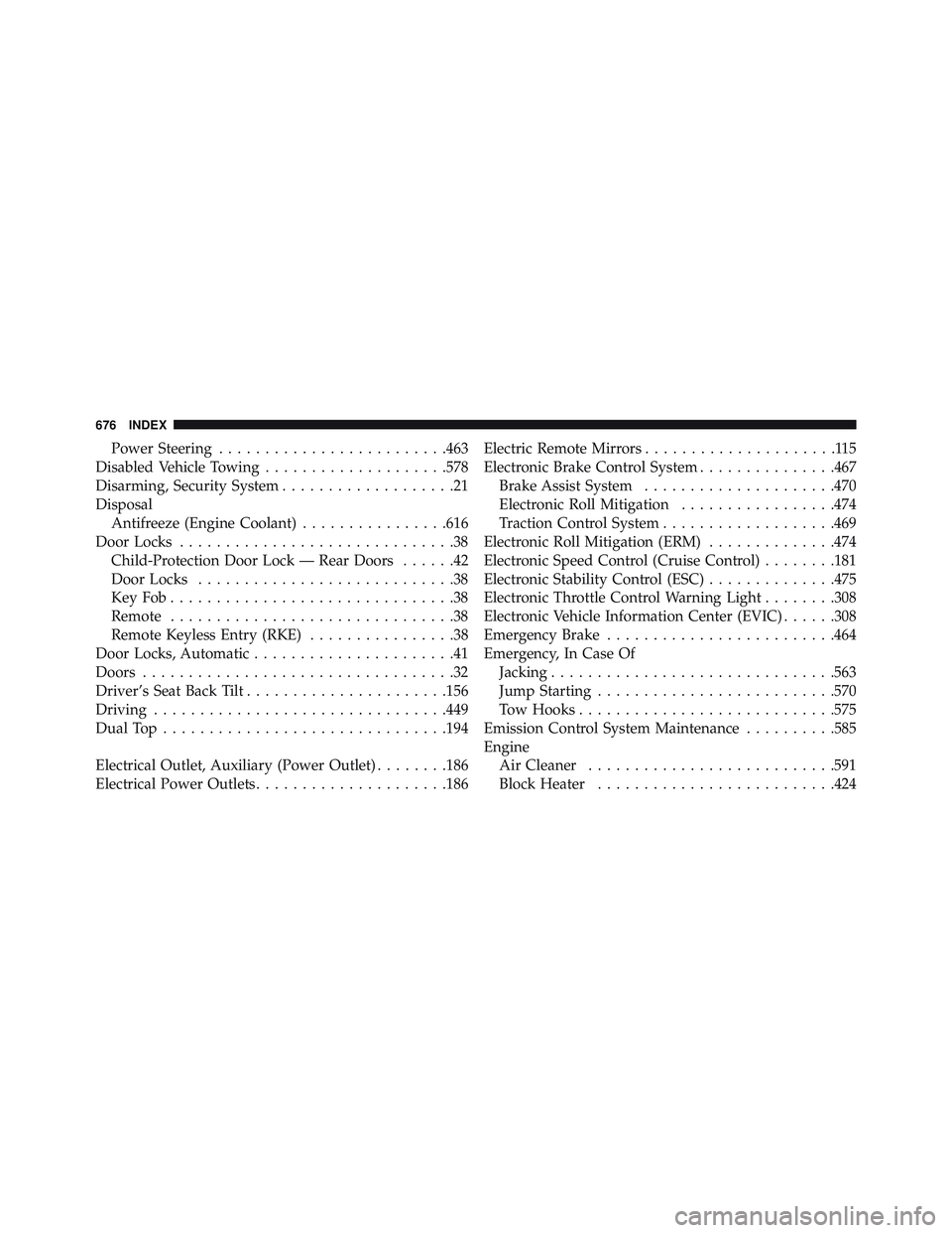 JEEP WRANGLER UNLIMITED 2015  Owners Manual 