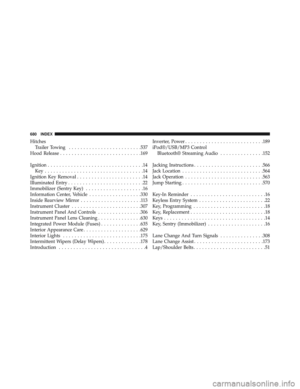 JEEP WRANGLER UNLIMITED 2015  Owners Manual 