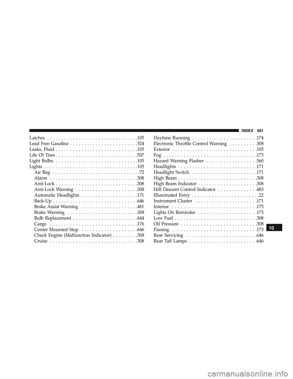JEEP WRANGLER UNLIMITED 2015  Owners Manual 