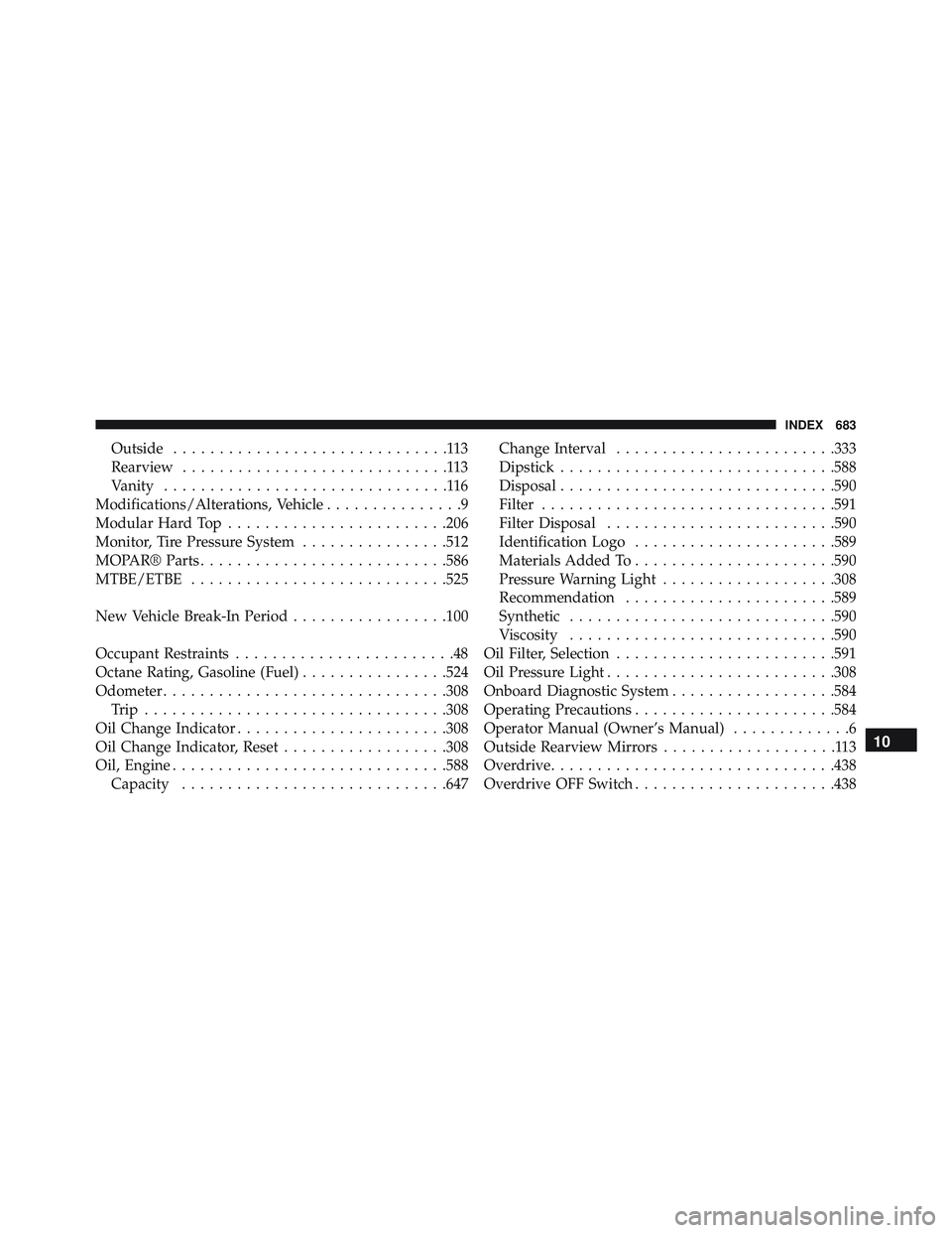 JEEP WRANGLER UNLIMITED 2015  Owners Manual 