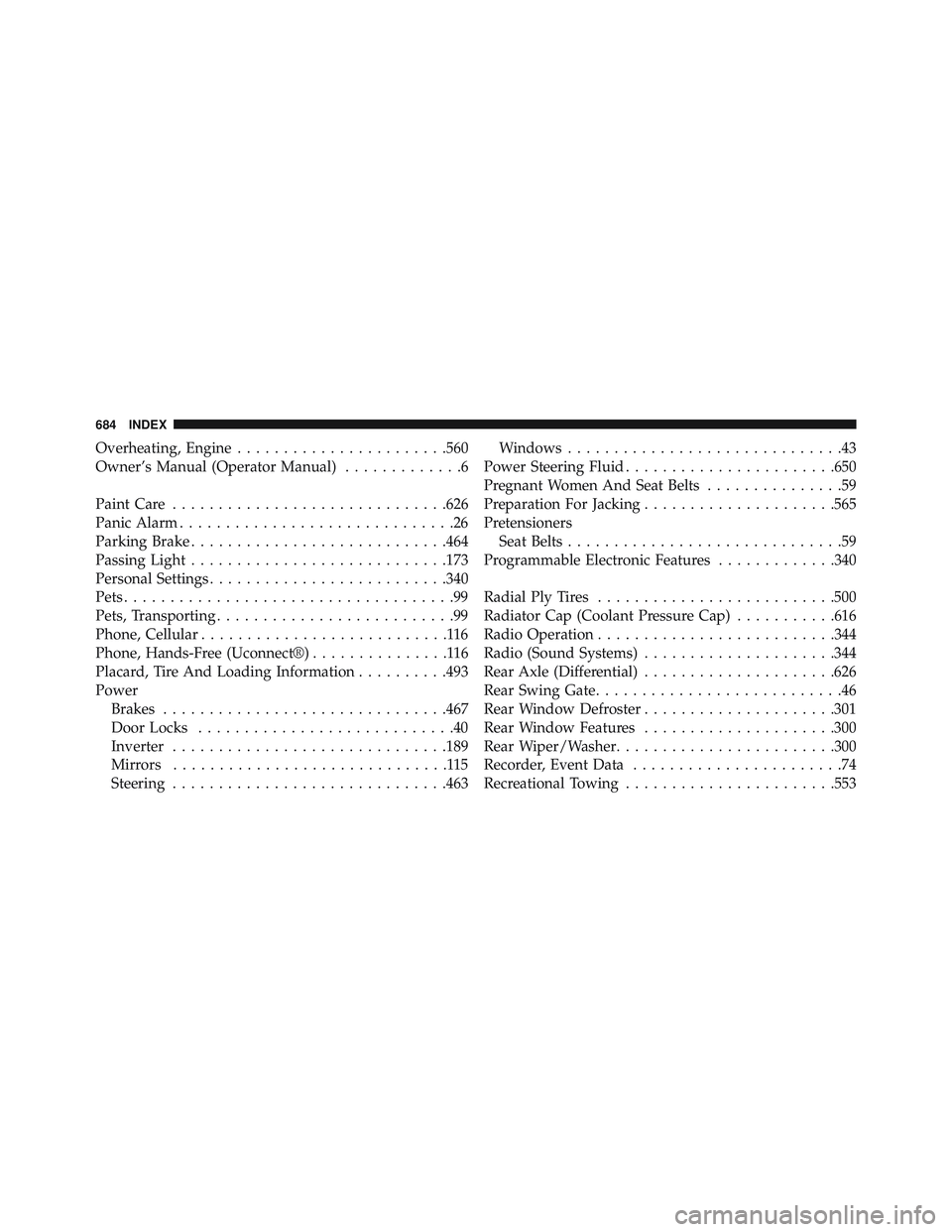 JEEP WRANGLER UNLIMITED 2015  Owners Manual 