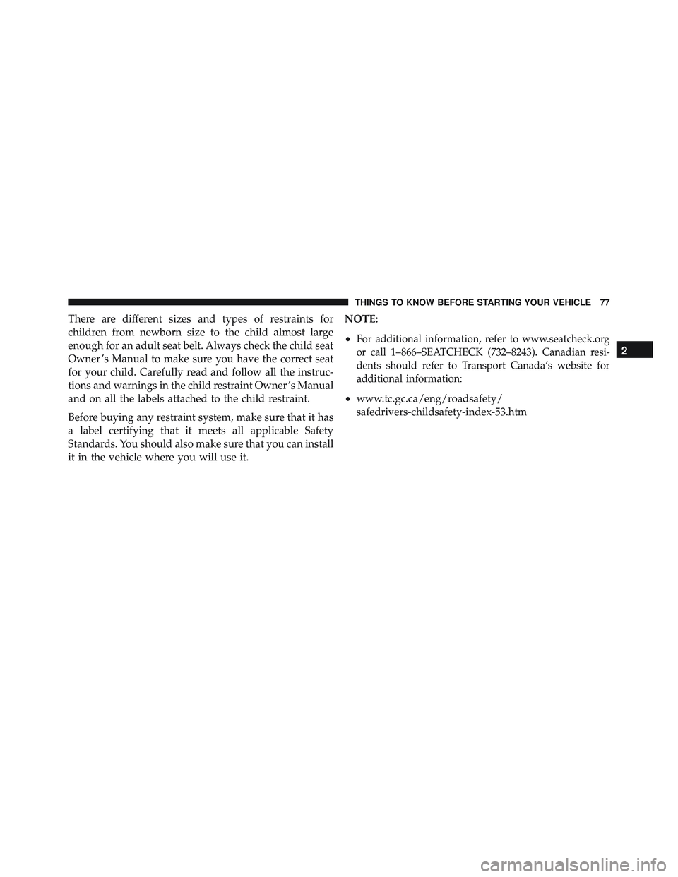 JEEP WRANGLER UNLIMITED 2015  Owners Manual 