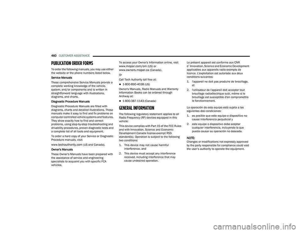 JEEP WRANGLER 4XE 2021  Owners Manual 
