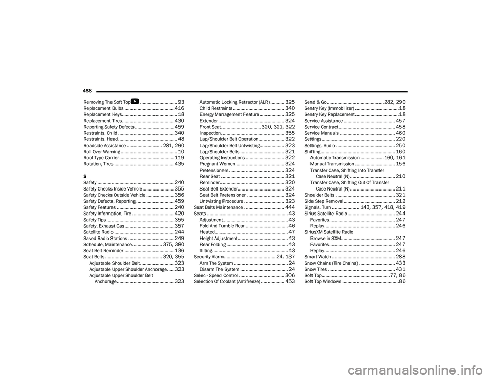 JEEP WRANGLER 4XE 2021  Owners Manual 